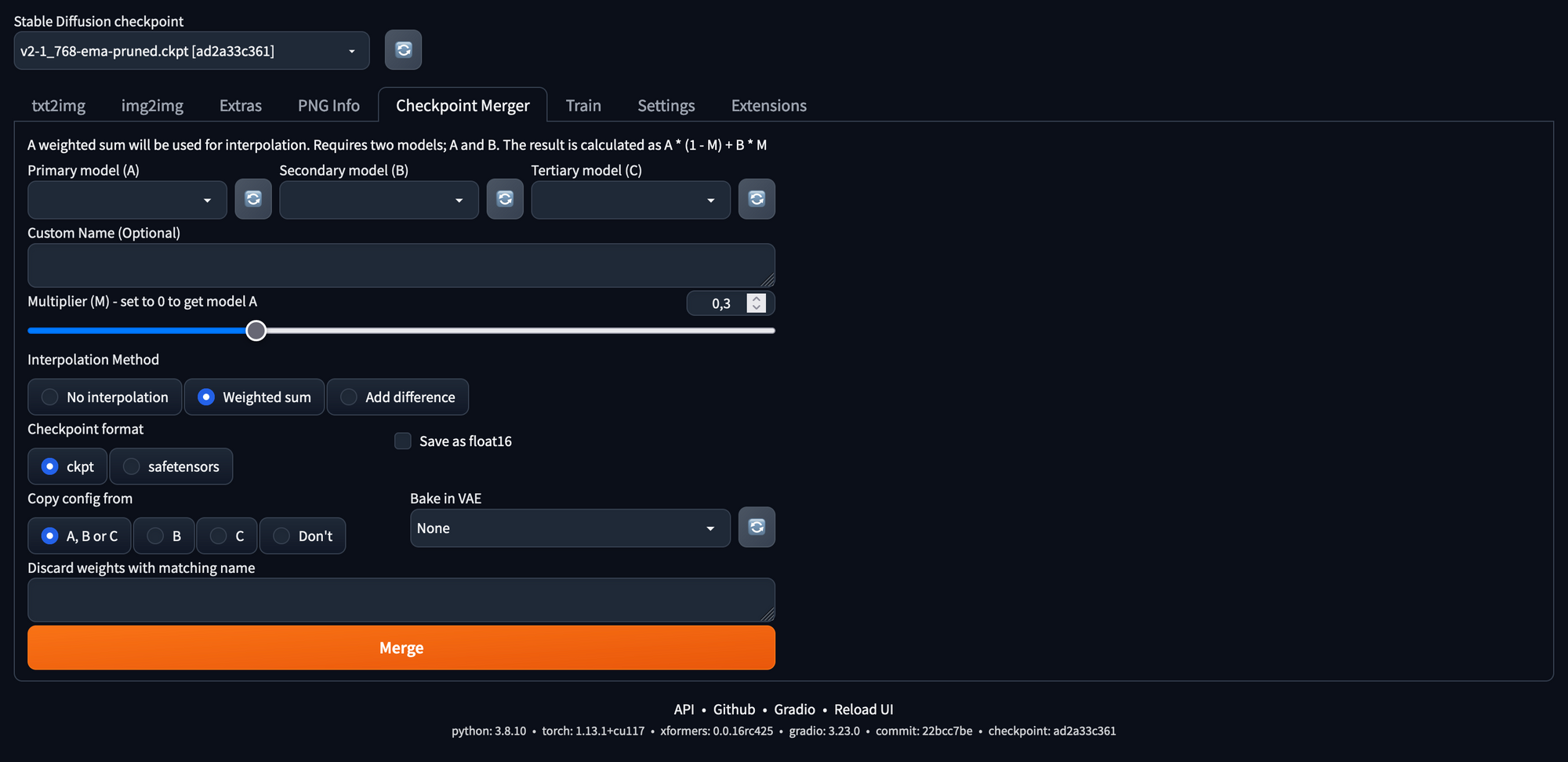 Using Stable Diffusion with webUI in AIME MLC