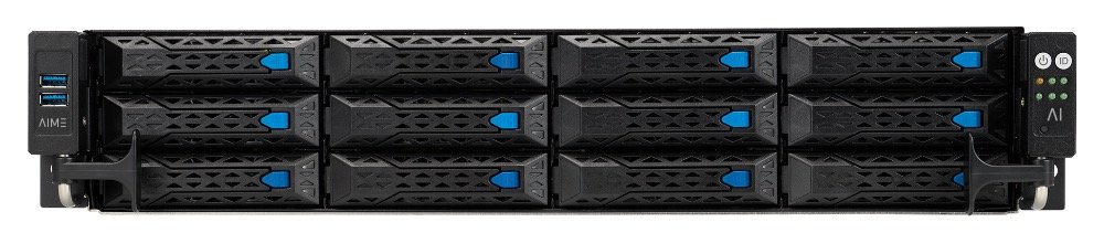 Front AIME RS520H - Backup Storage Server