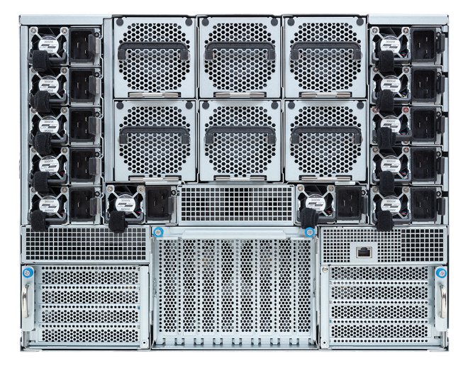 AIME GX8-B200 HGX Server back