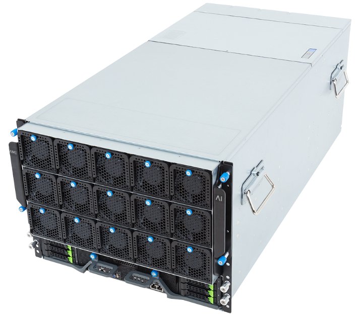 AIME GX8-B200 HGX Server side