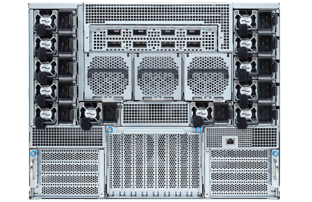 AIME GX8-B300 HGX Server back