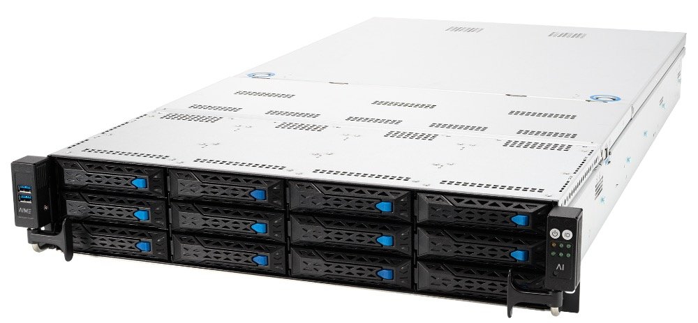 Front right AIME RS520H - Backup Storage Server