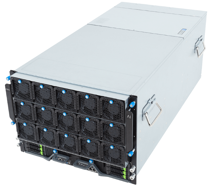 AIME GX8-B300 HGX Server side